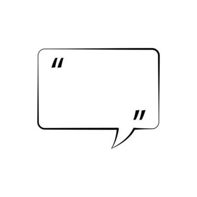 speech bubble frame for comic text isolated white background. Empty outline bubble for speech text. Dialog empty cloud, cartoon box.