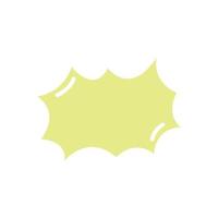 cute speech bubbles vector design