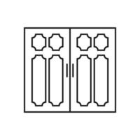 door vector for website symbol icon presentation