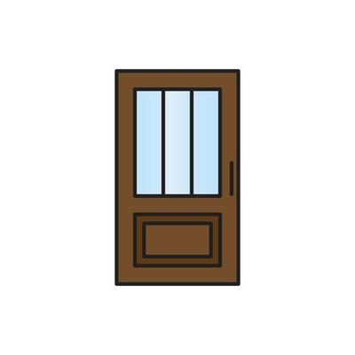 door vector for website symbol icon presentation