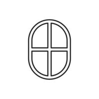 window vector for website symbol icon presentation