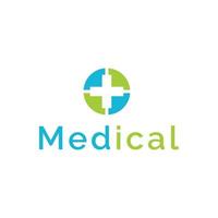 Modern Health Medical Logo template vector illustration design.