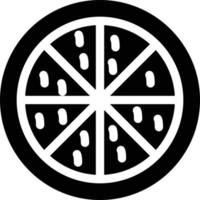 ilustración de vector de pizza italiana en un fondo. símbolos de calidad premium. iconos vectoriales para concepto y diseño gráfico.