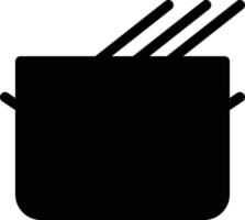 Ilustración vectorial de espaguetis en un fondo. Símbolos de calidad premium. Iconos vectoriales para concepto y diseño gráfico. vector