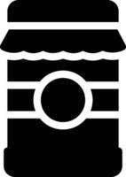 jar vector illustration on a background.Premium quality symbols.vector icons for concept and graphic design.