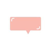 cute speech bubbles vector design