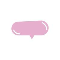 cute speech bubbles vector design