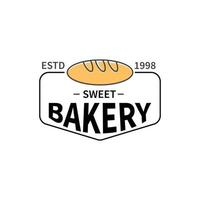 Vintage Retro Bakery, Cupcakes, and deserts Logo Badges And Labels Stock Vector with a little modern touch