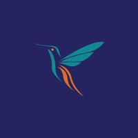 modern bird logo design vector