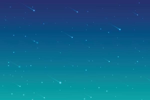 Vector flat space design background with text. Cute template with Astronaut, Spaceship, Rocket, Moon, Black Hole, Stars in Outer space