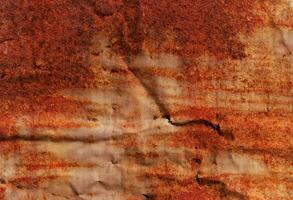 Abstract texture of rusty metal photo