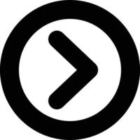Next arrow Vector icon that can easily modify or edit