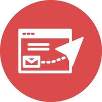 Send email Vector icon that can easily modify or edit