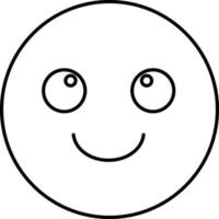 icono de vector de sonrisa que puede modificar o editar fácilmente