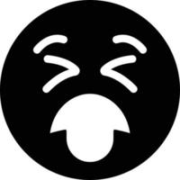 Attitude emoji Vector icon that can easily modify or edit