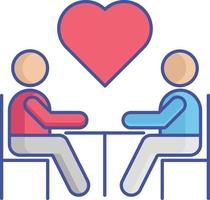 Love relationship Isolated Vector icon which can easily modify or edit