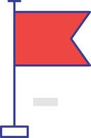 Flag Vector icon that can easily modify or edit