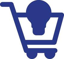 Shopping cart Vector icon that can easily modify or edit