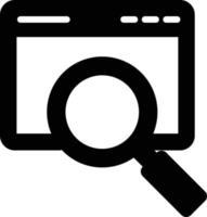 Page Searching Vector icon that can easily modify or edit