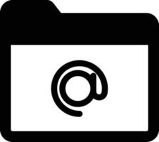 Email folder Isolated Vector icon which can easily modify or edit