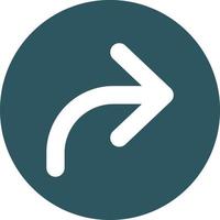Right Arrow Vector icon that can easily modify or edit