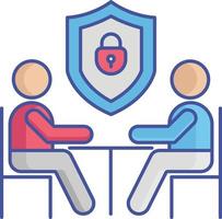 Security concept Isolated Vector icon which can easily modify or edit