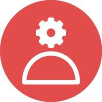 Account setting Isolated Vector icon which can easily modify or edit