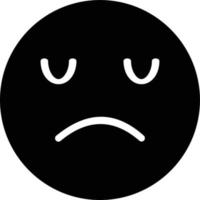 Satisfacted Emoji Vector icon that can easily modify or edit