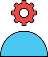 Account setting Isolated Vector icon which can easily modify or edit