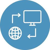 Network connection Isolated Vector icon which can easily modify or edit