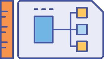 Development scheme Isolated Vector icon which can easily modify or edit