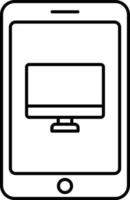 Mobile App Isolated Vector icon which can easily modify or edit