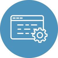 Browser setting Isolated Vector icon which can easily modify or edit
