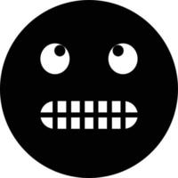 Disgusted emoji Vector icon that can easily modify or edit