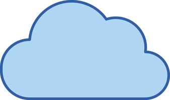 Cloud Vector icon that can easily modify or edit