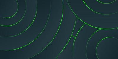 black and green abstract vector background