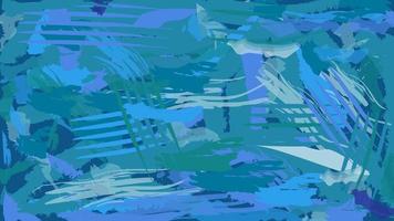 Vector graphic of abstract watercolor background using blue color scheme