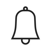 Bells Line Icon vector