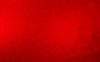 Light Red vector polygon abstract background.