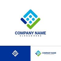 Check House logo vector template, Creative House logo design concepts