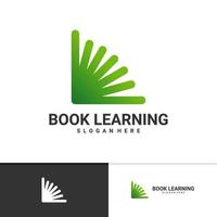 Learning Book logo vector template, Creative Book logo design concepts