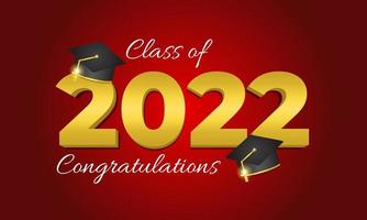 Congratulation Graduation Background Design vector