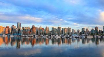 vancouver, canadá el 1 de julio de 2019, vancouver es la tercera área metropolitana más grande de canadá con una población de aproximadamente 2,5 millones. foto