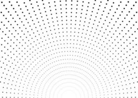 puntos de explosión con forma de semicírculo. elementos de rayos para el diseño. ilustración vectorial vector