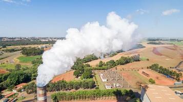 Sao Paulo, Brazil, May 20w0 -Aerial view of the Muller Beverage Company photo