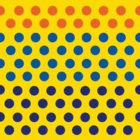 Polka Dot Pattern, Seamless Vector Background.