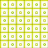Cute Kiwi Half Fruit Element Gold Yellow Green Stripe Striped Line Tilt Checkered Plaid Tartan Buffalo Scott Gingham Pattern Illustration Wrapping Paper, Picnic Mat, Tablecloth, Fabric Background vector