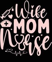 Mothers day t-shirt design vector