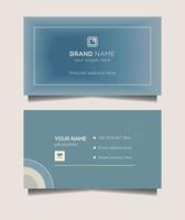 Business card professional modern template vector