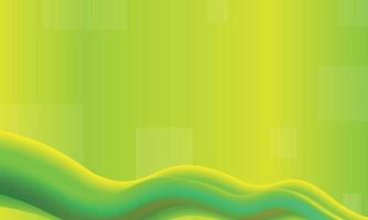 abstract green liquid background vector